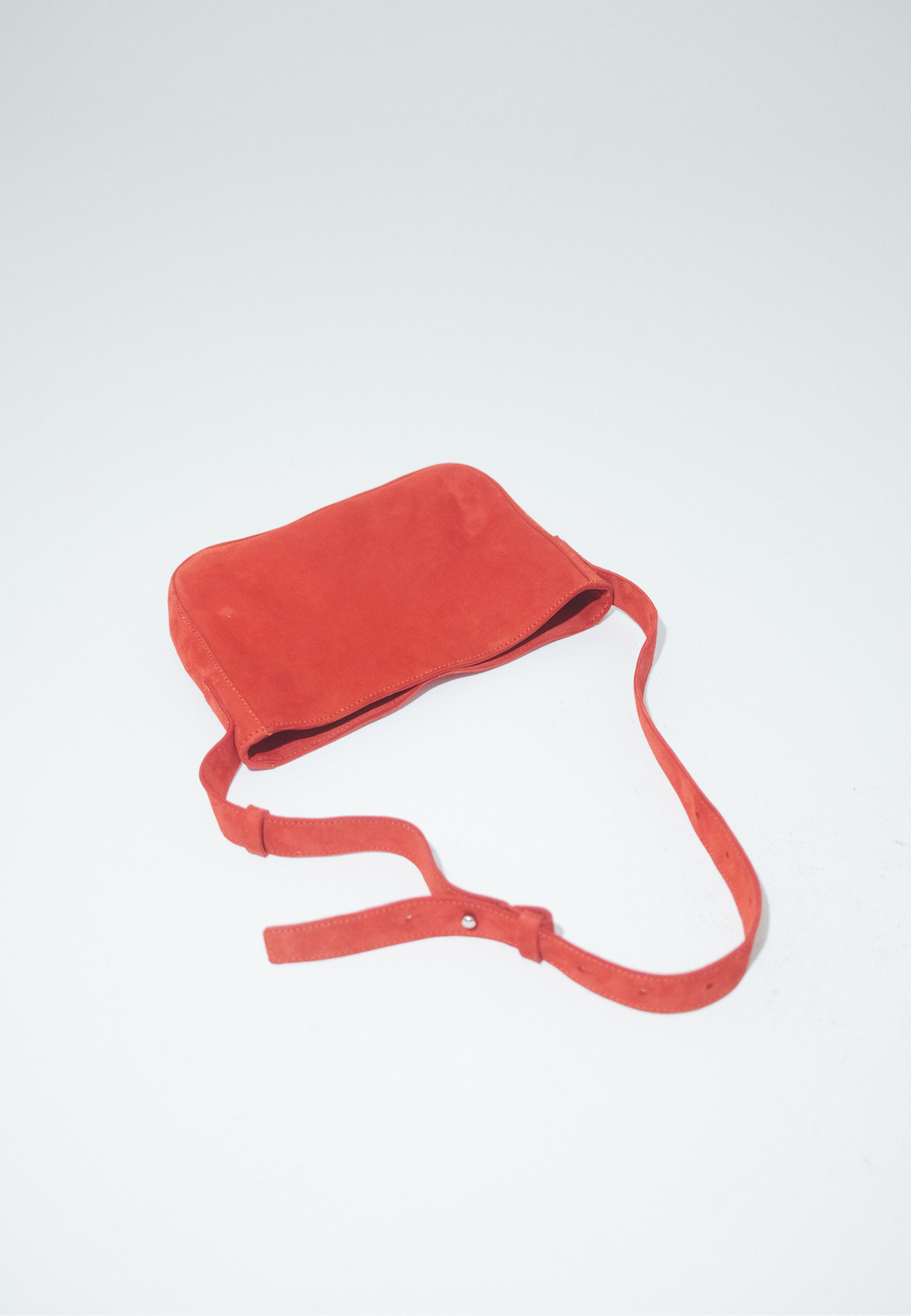 Suede Bag | Red