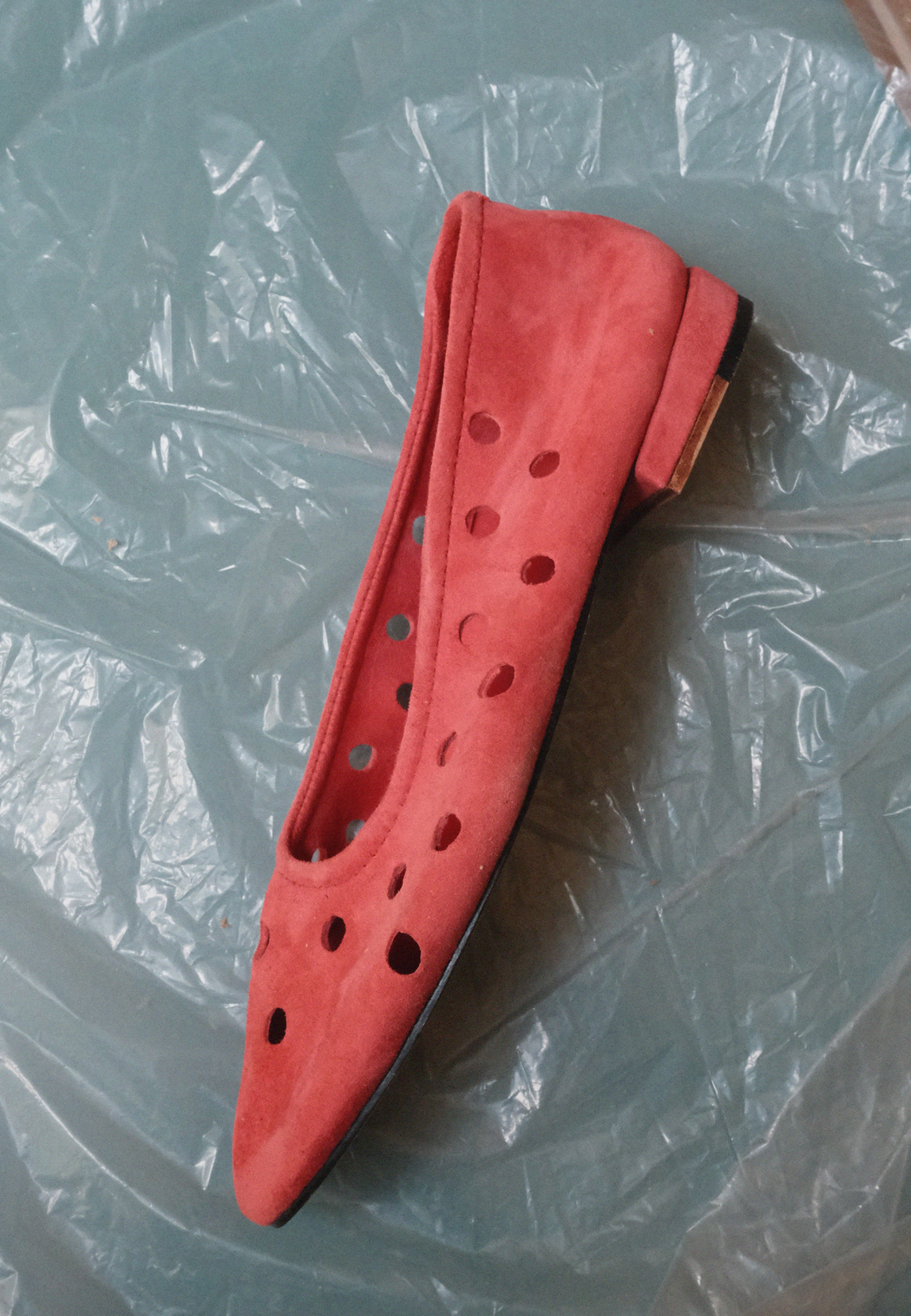 MARGOT FLATS | CORAL SUEDE