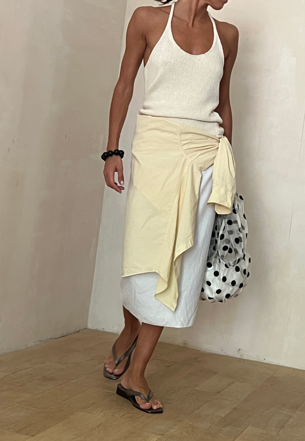JUNE SANDALS | METALLIC GRAY