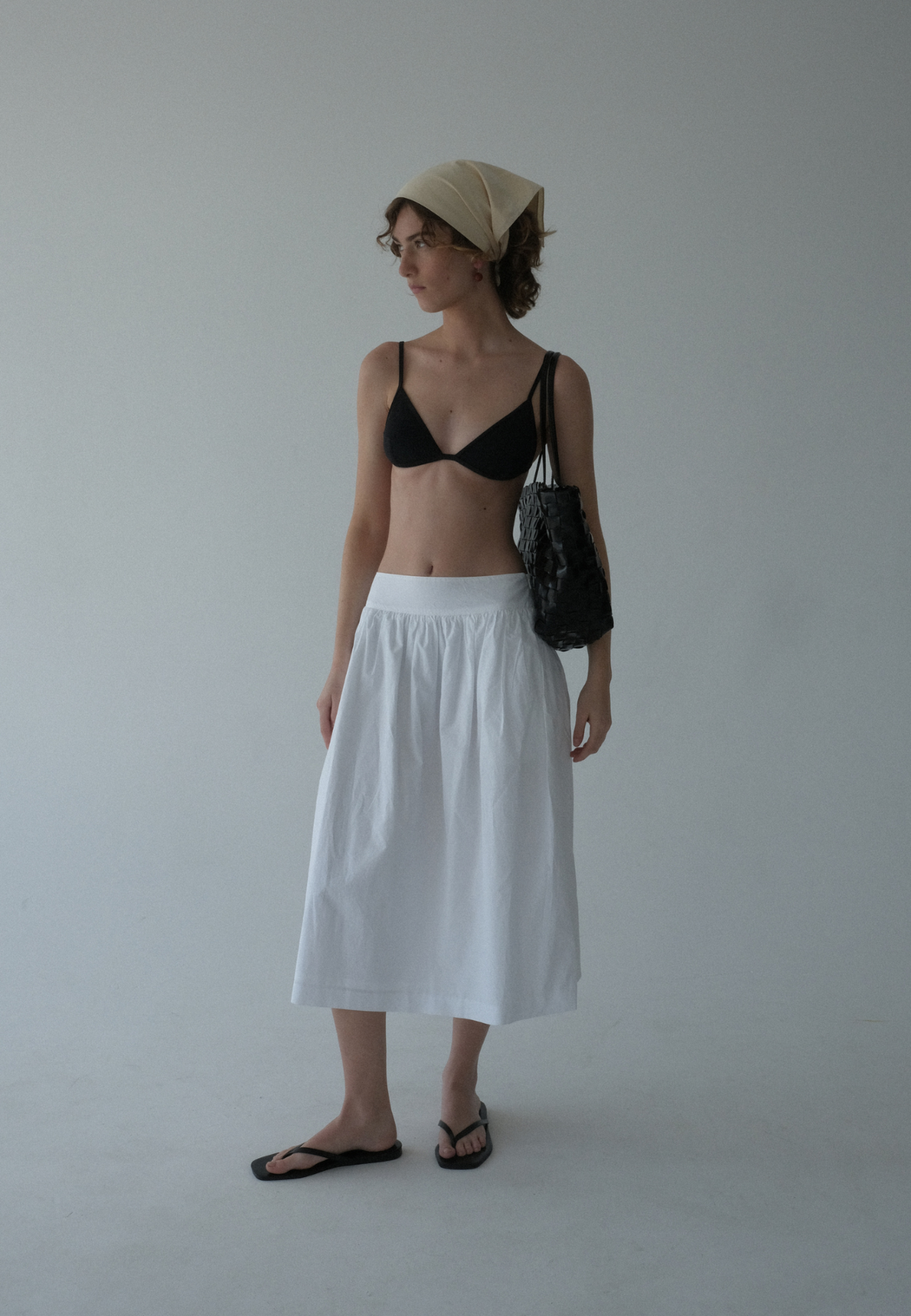 Shaker Basket Bag | Black
