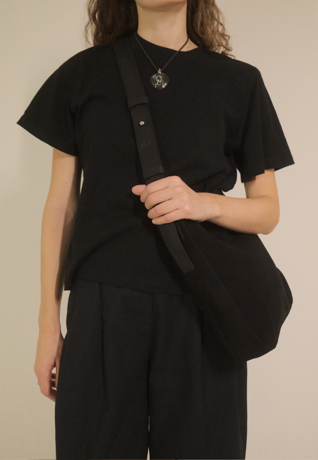 Suede Bag | Black