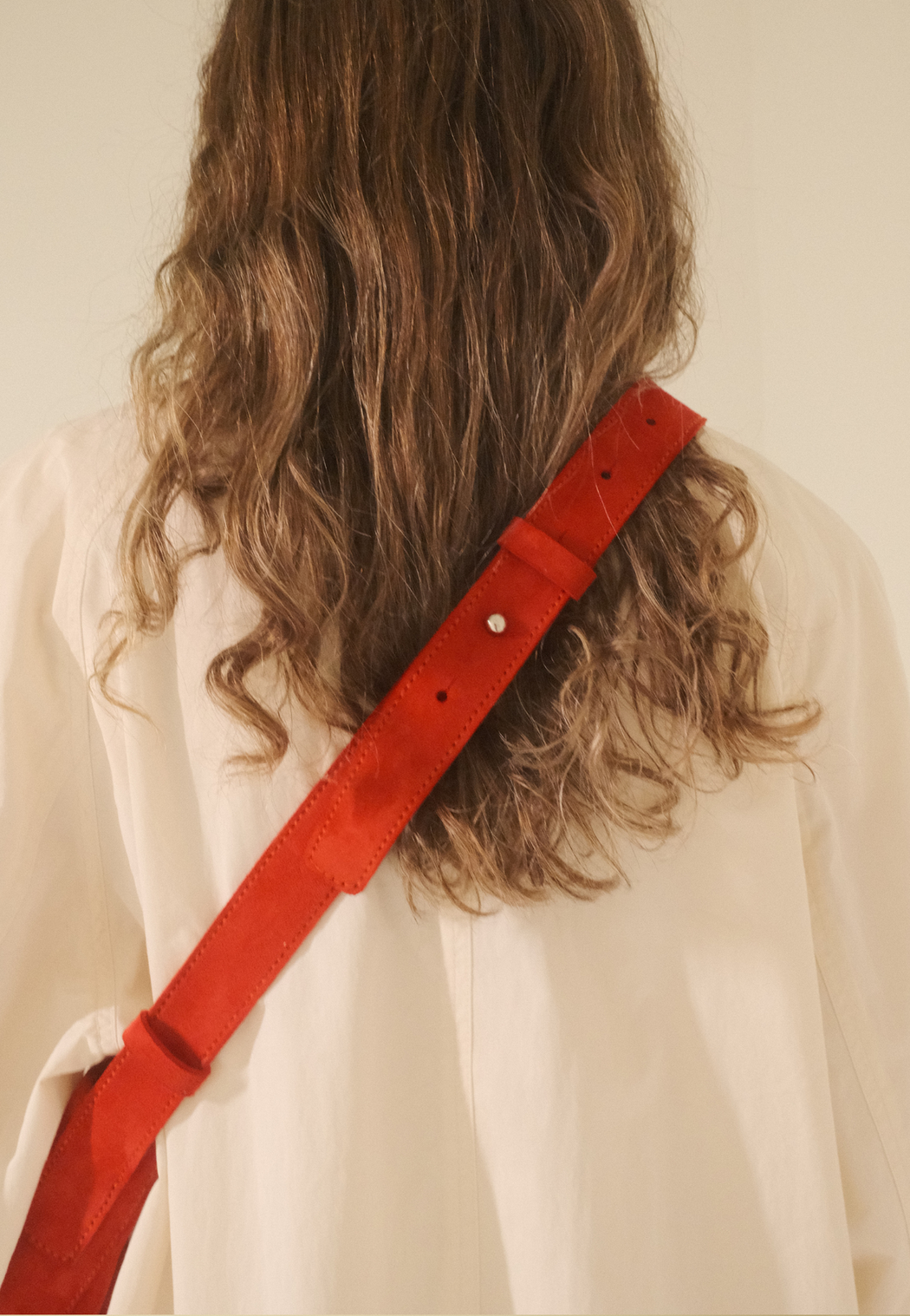 Suede Bag | Red