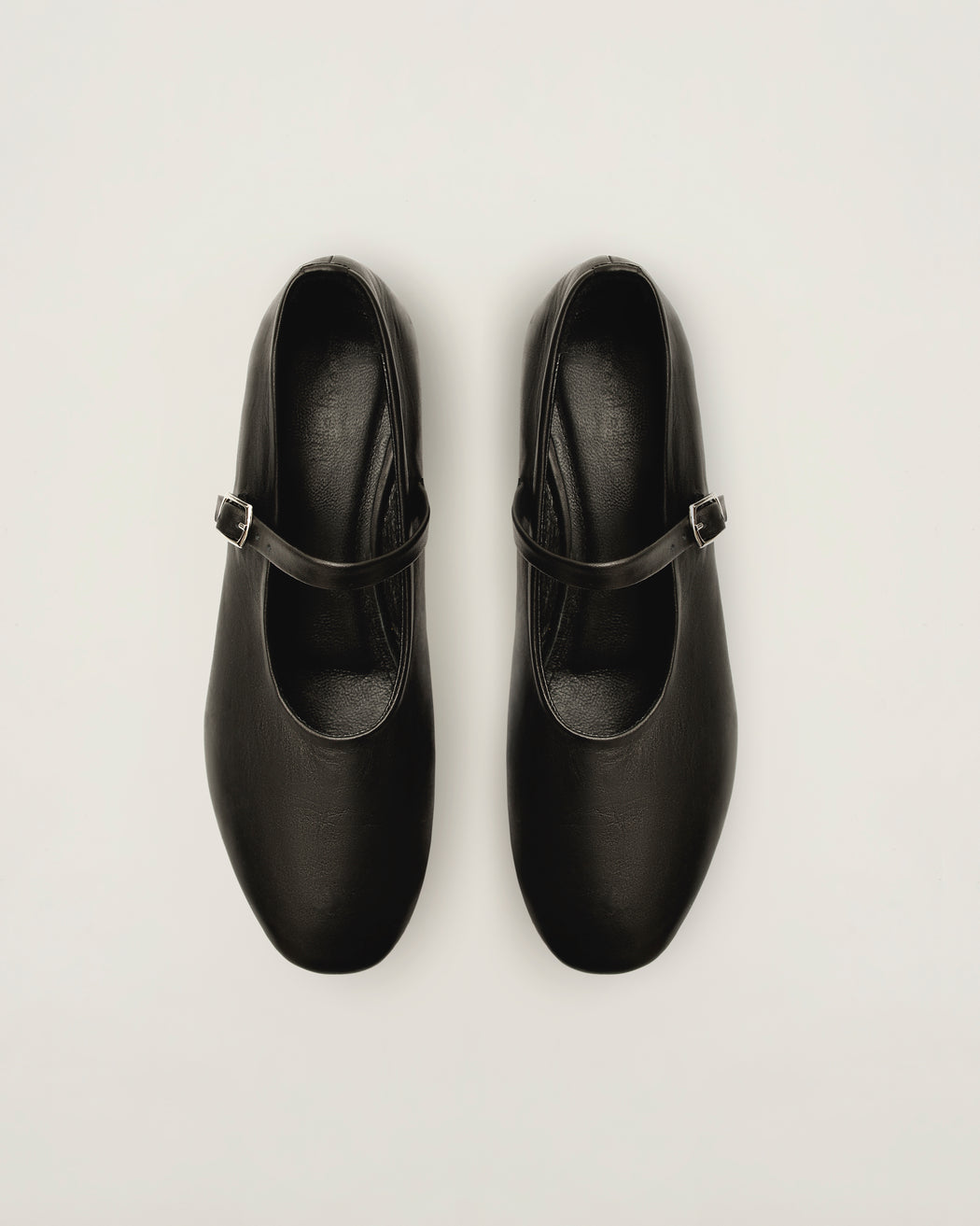 RIVER MARY JANE HEELS — BLACK
