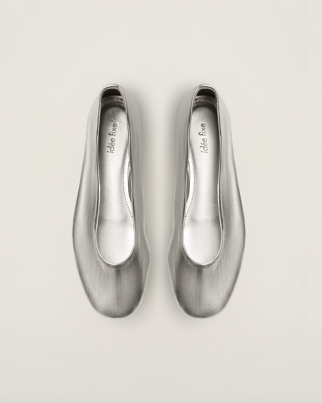 MARGOT FLATS — SILVER — CLASSIC