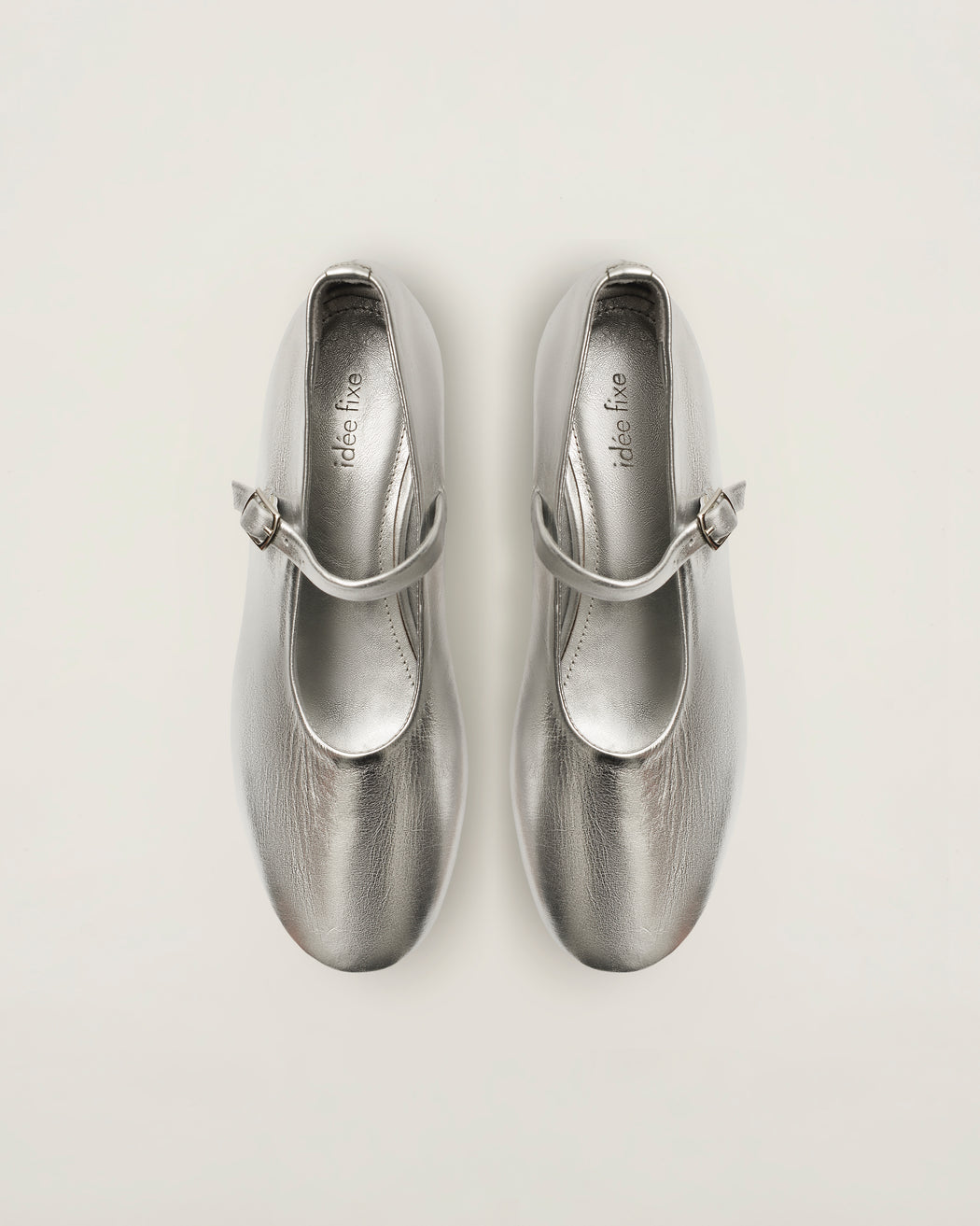 RIVER MARY JANE HEELS — SILVER