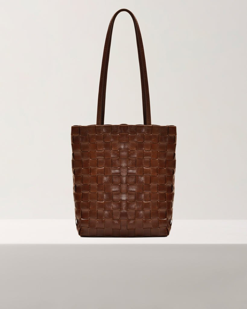 Shaker Bag — Walnut — Narrow Weave