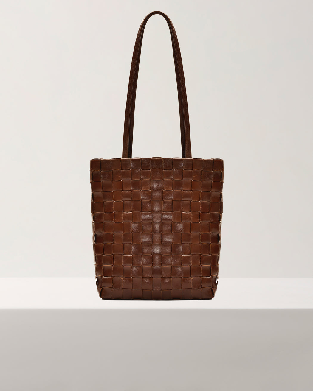Shaker Bag — Walnut — Narrow Weave