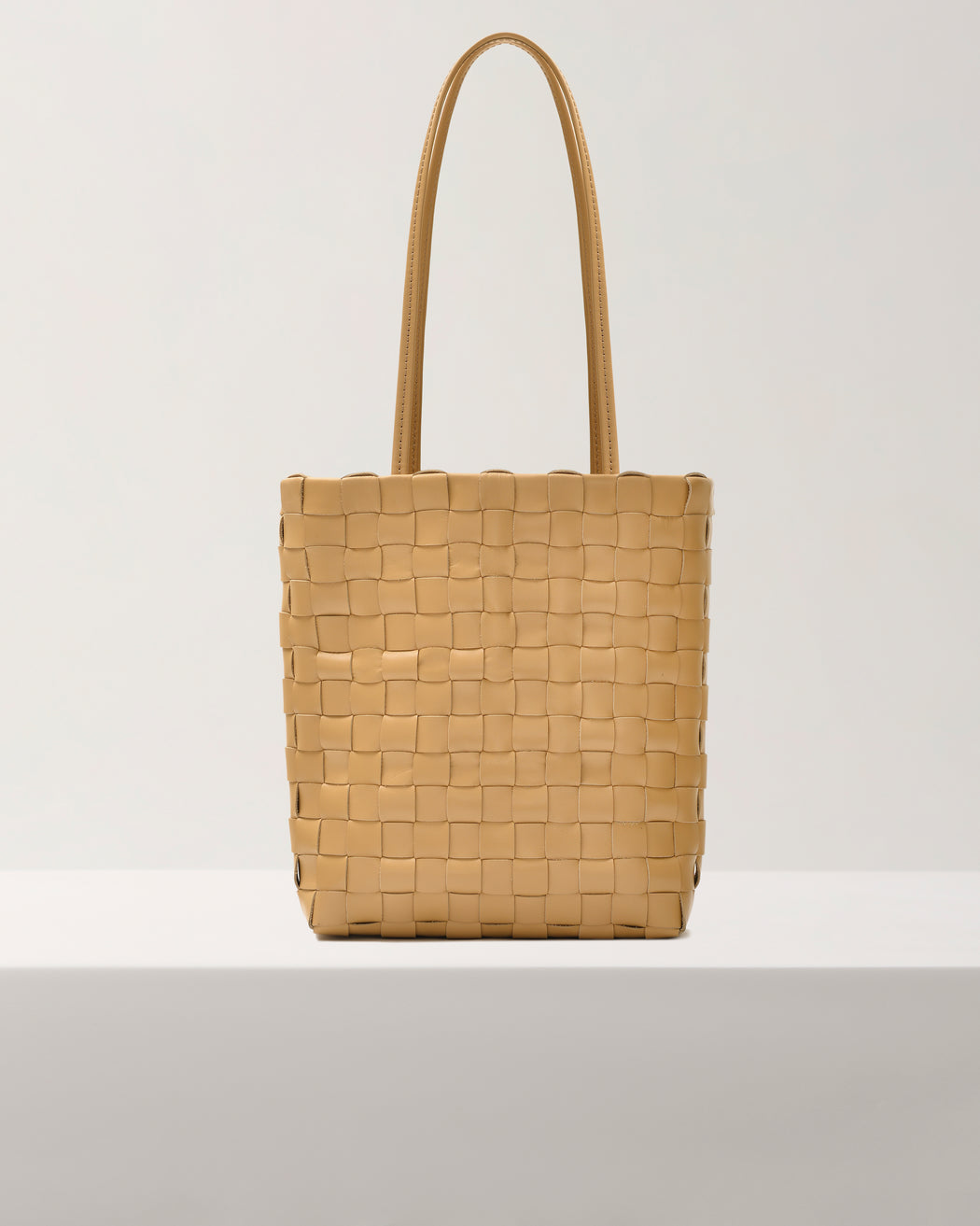 Shaker Bag — Tobacco Beige — Narrow Weave
