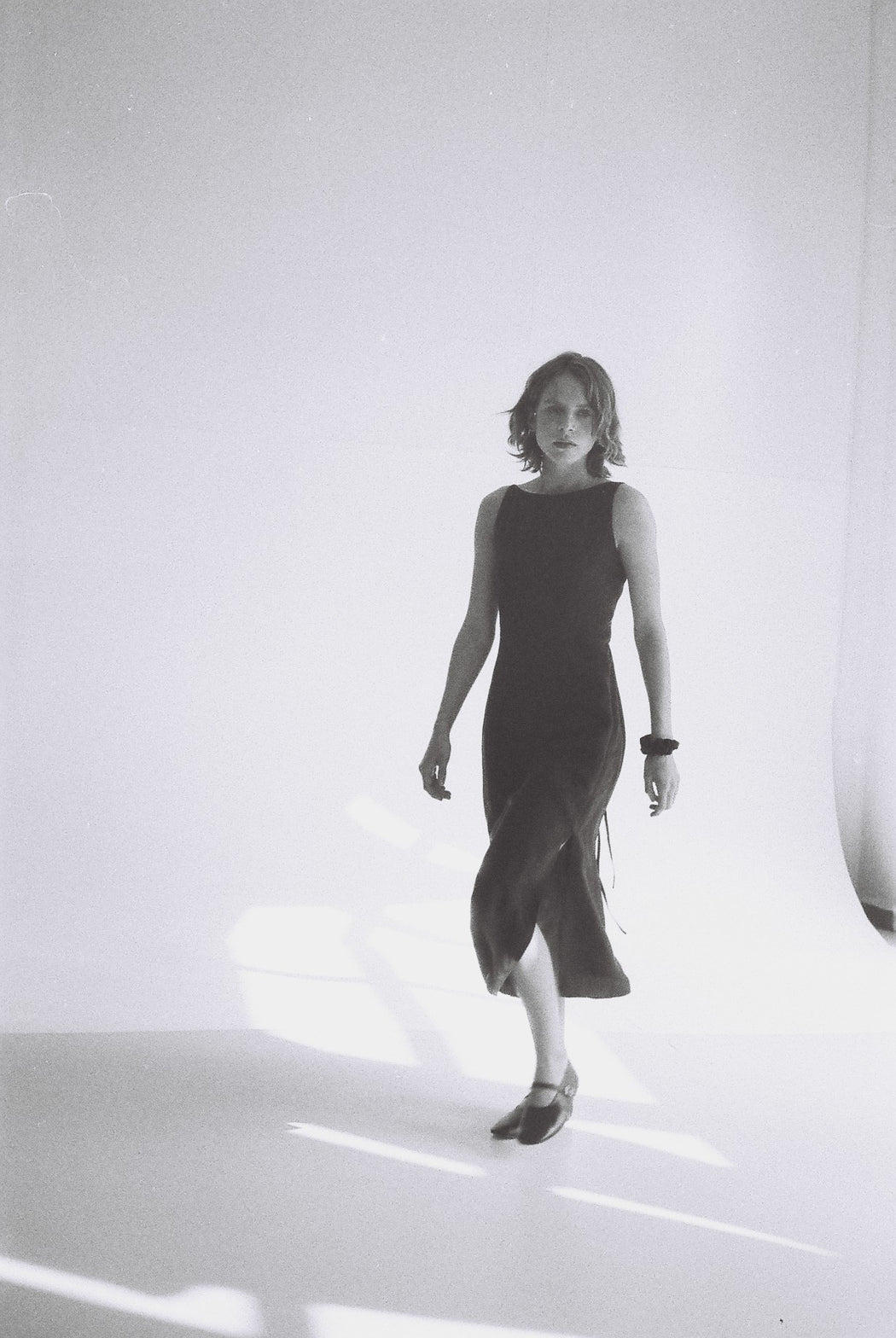 IVY DRESS — BLACK
