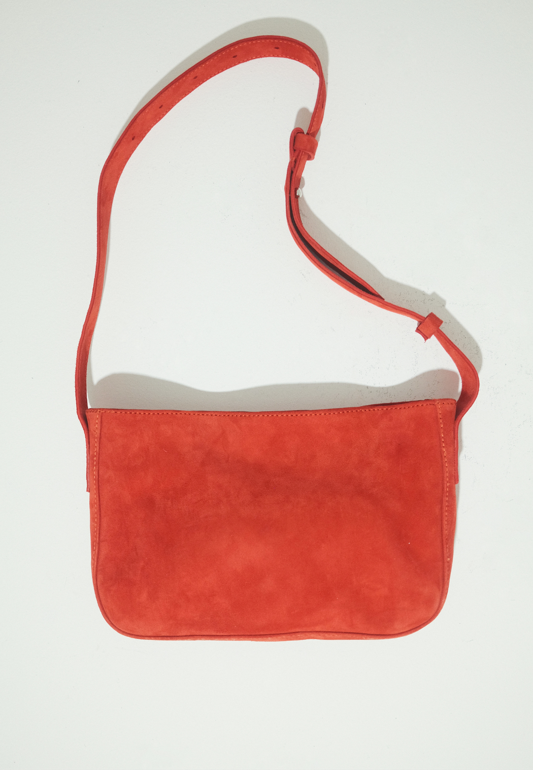 Suede Bag | Red