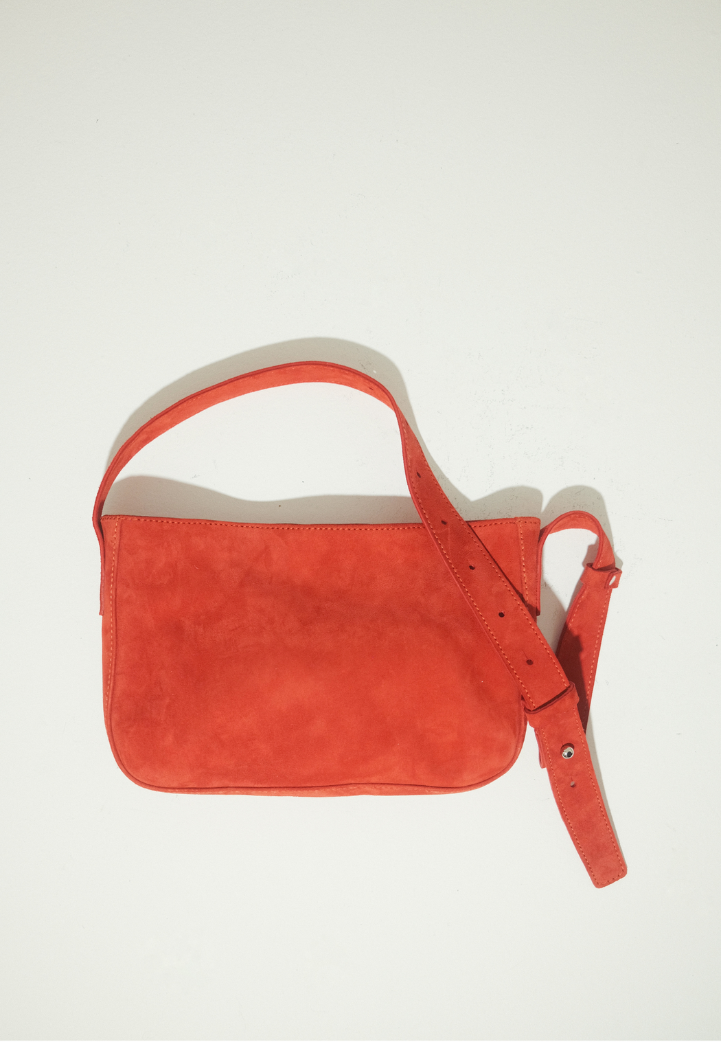 Suede Bag | Red