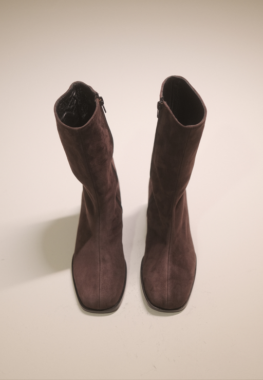 Suede Boots 003 | Dark Brown