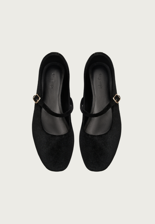 RIVER MARY JANES — BLACK VELVET