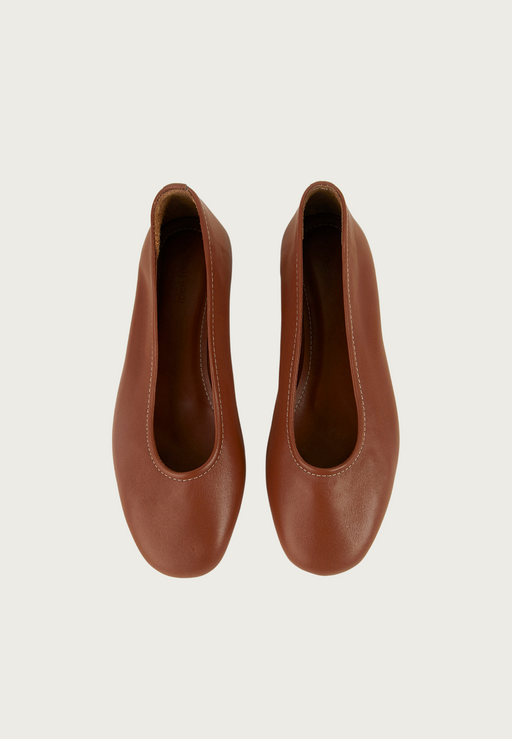 MARGOT FLATS — DARK CARAMEL