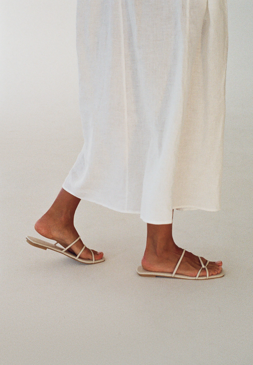 MOROCCO SANDALS | BONE